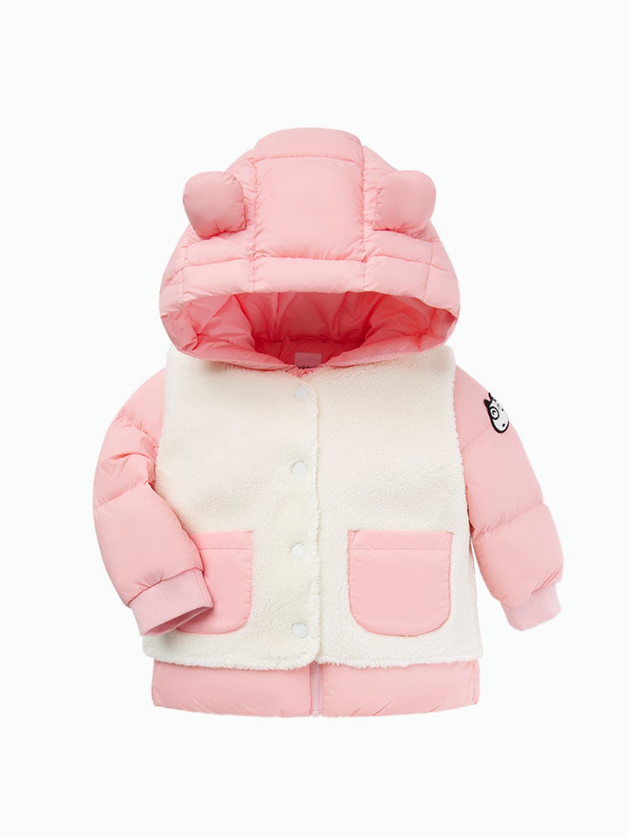 Color Block Fleece Jacket
