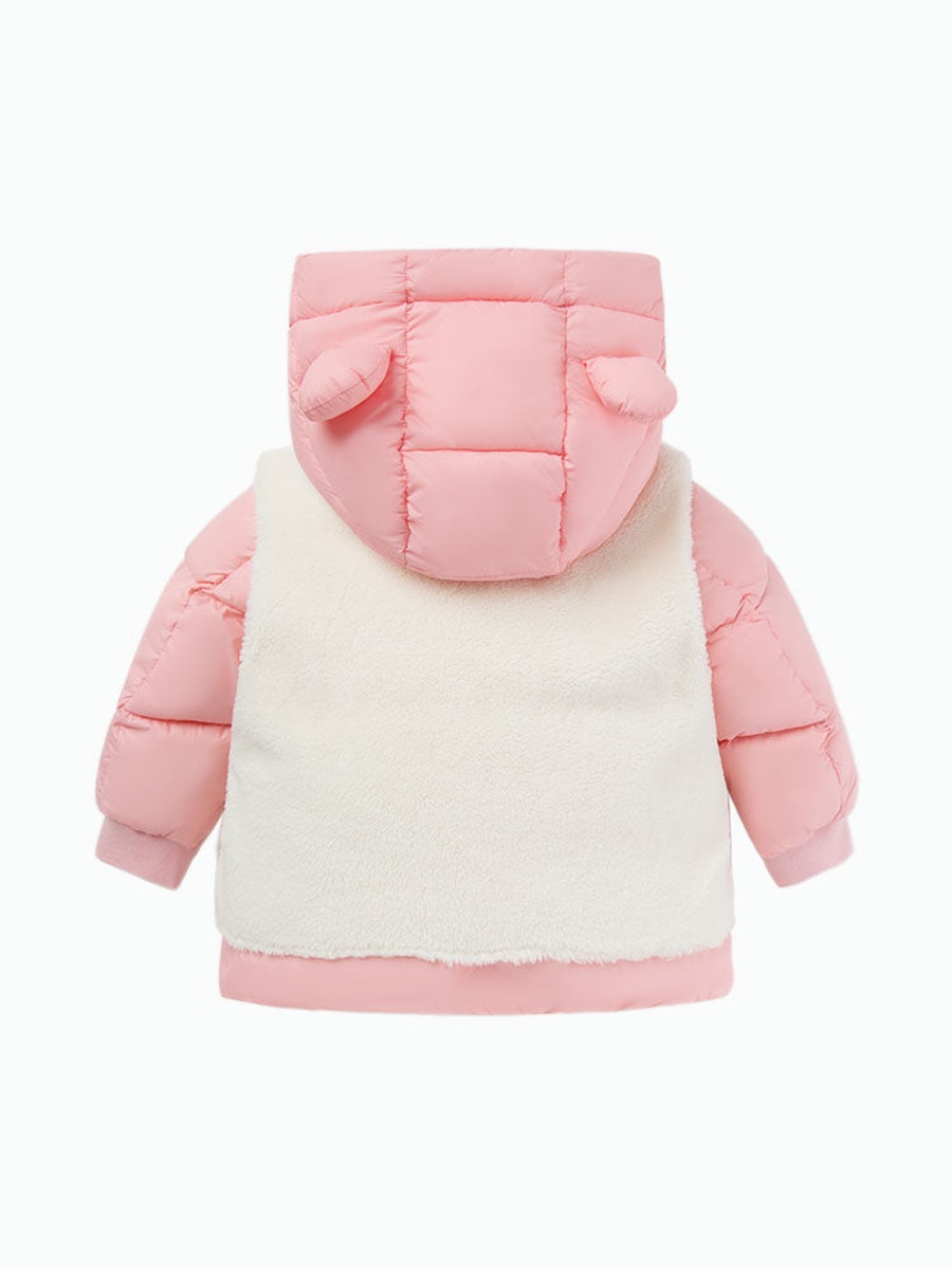 Color Block Fleece Jacket