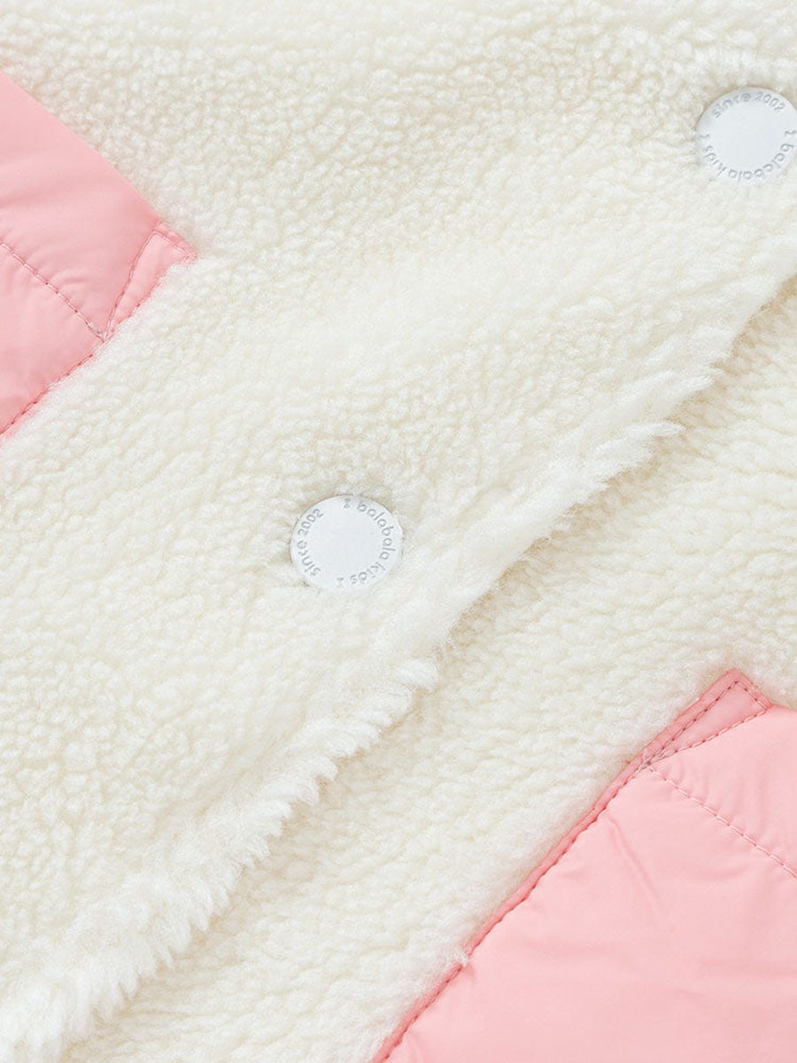 Color Block Fleece Jacket