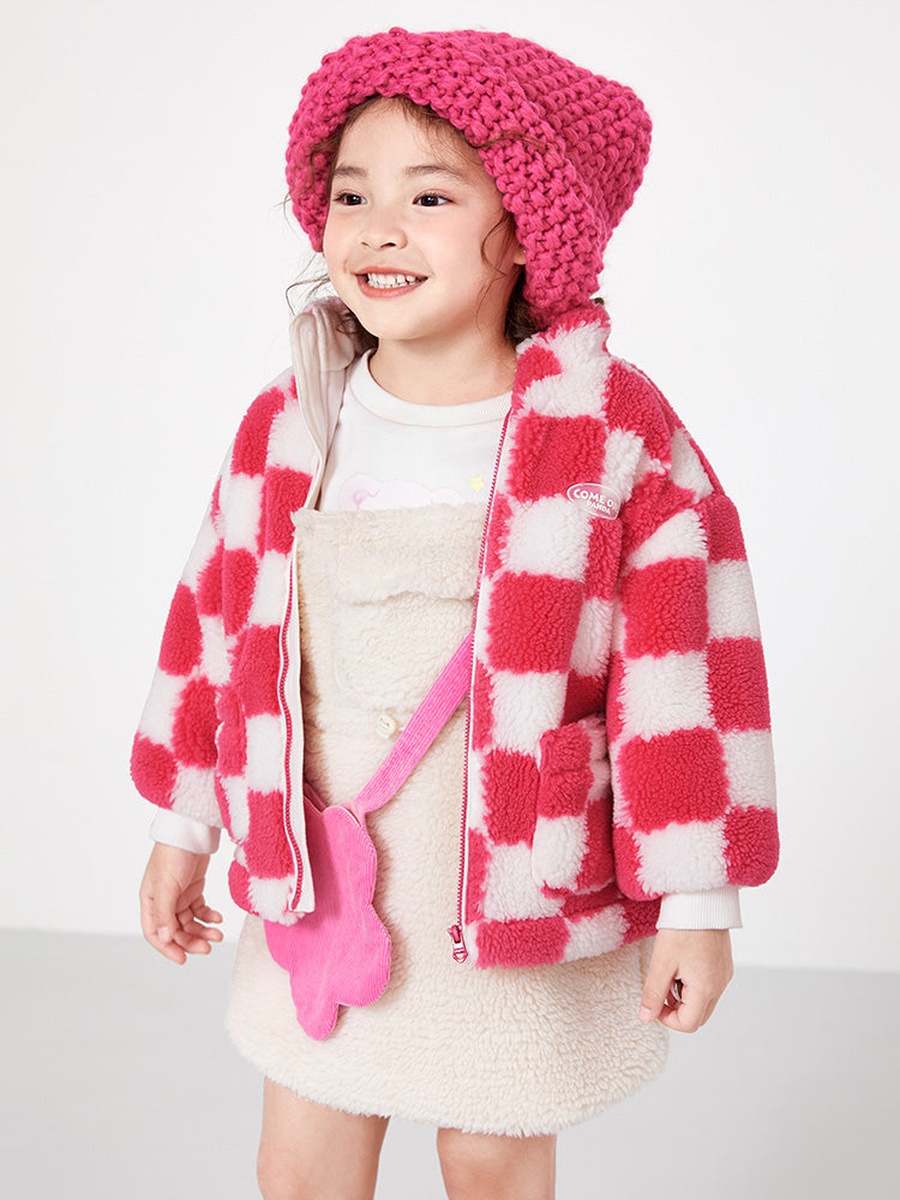 Printed Sherpa Fleece Jacket