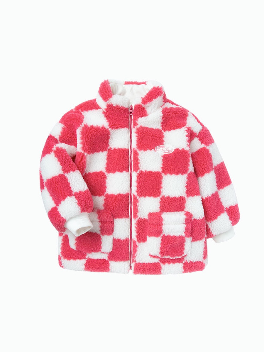 Printed Sherpa Fleece Jacket