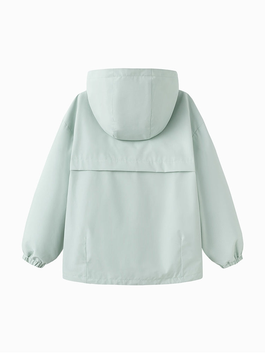 Solid Jacket with Hood
