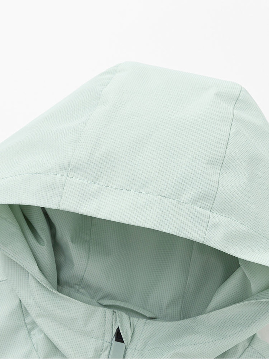 Solid Jacket with Hood