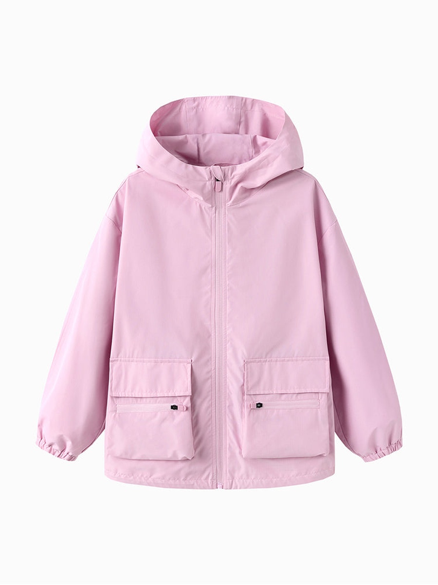Solid Jacket with Hood