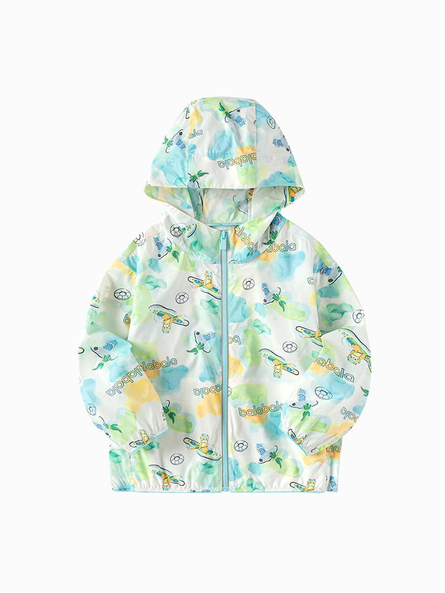 All Over Print Hooded Jacket