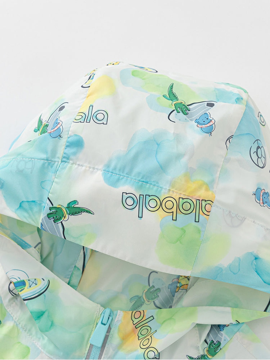 All Over Print Hooded Jacket