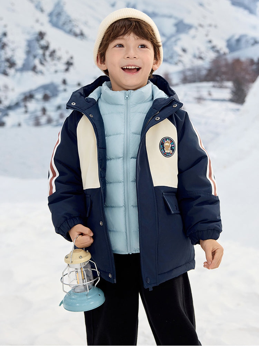 Pack of 2 - Padded Winter Coat with Full Zip