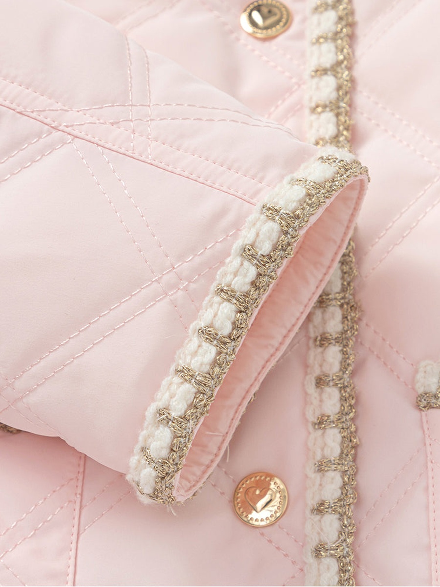 Padded Jacket with Embroidery