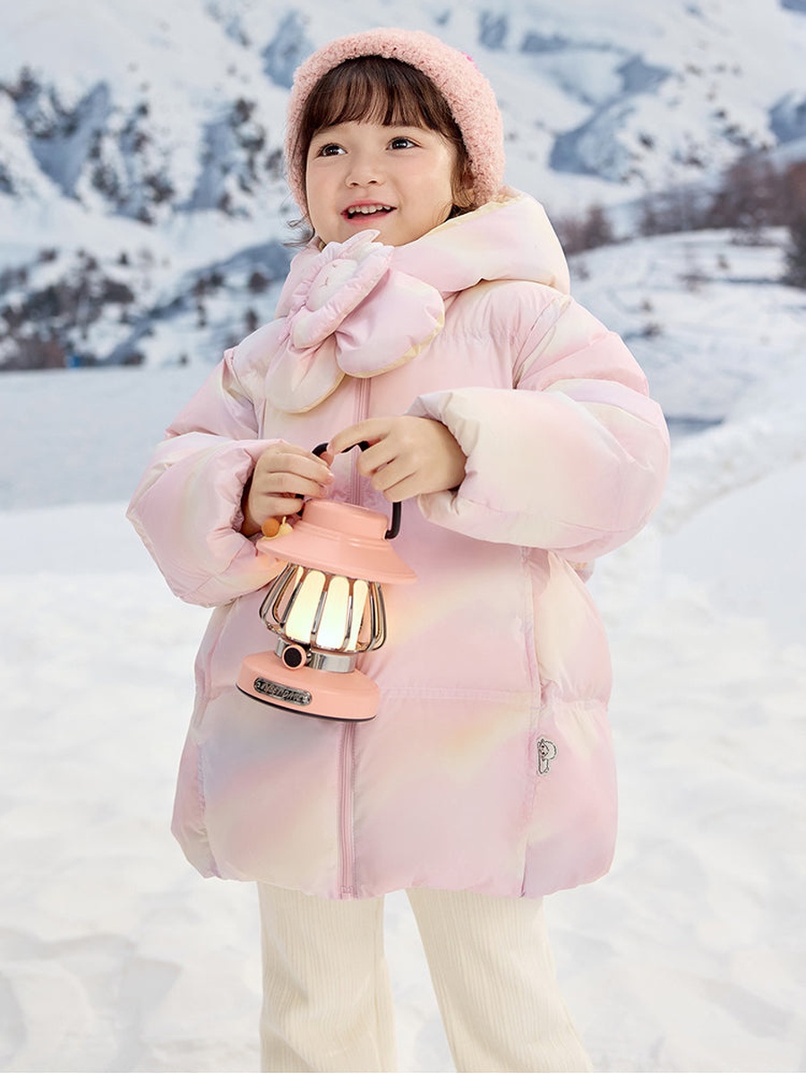 Padded Winter Coat with Hood