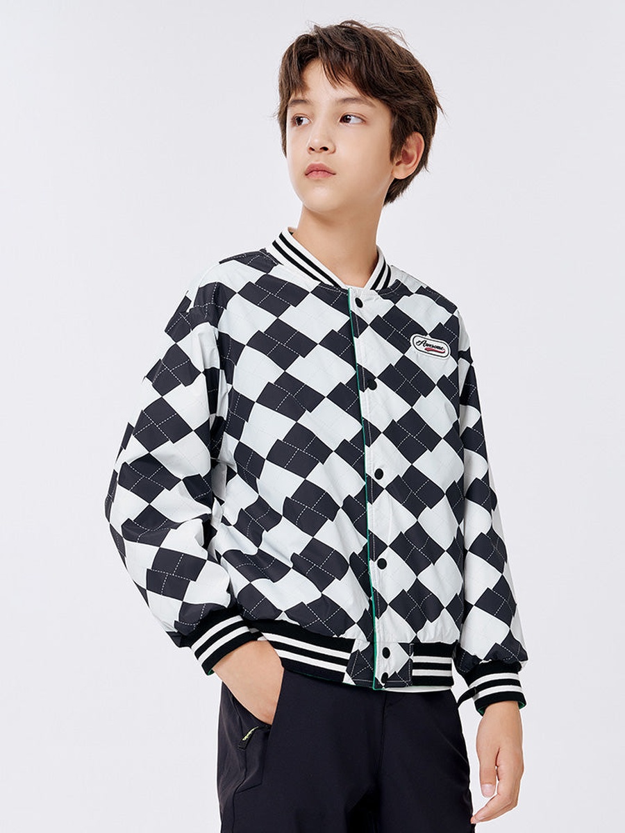 Reversible Jacket with Buttons