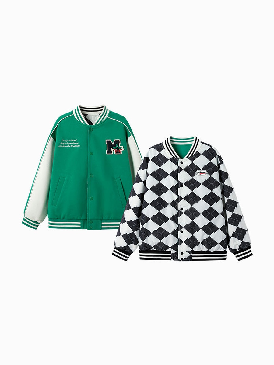 Reversible Jacket with Buttons