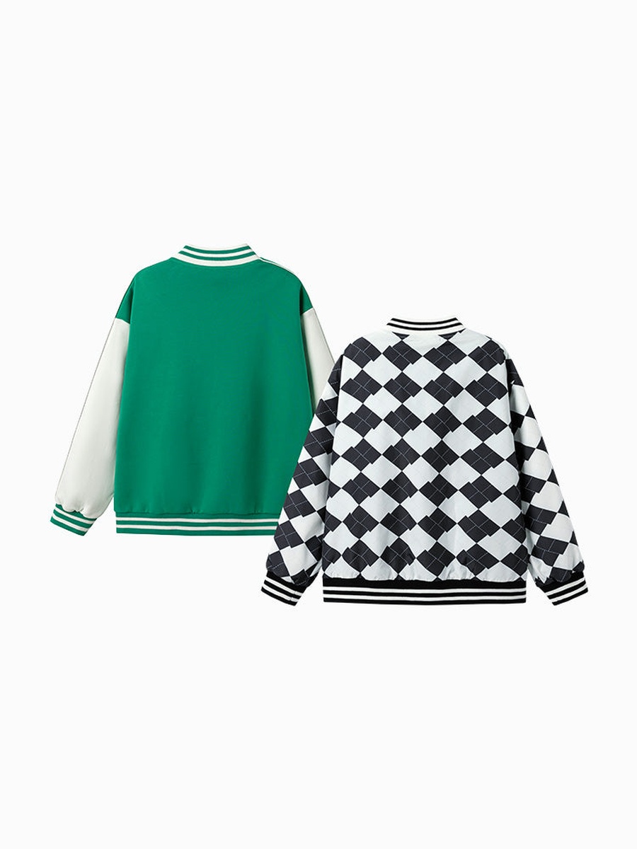 Reversible Jacket with Buttons