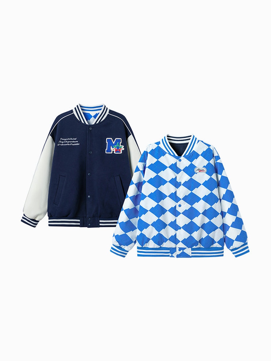 Reversible Jacket with Hood