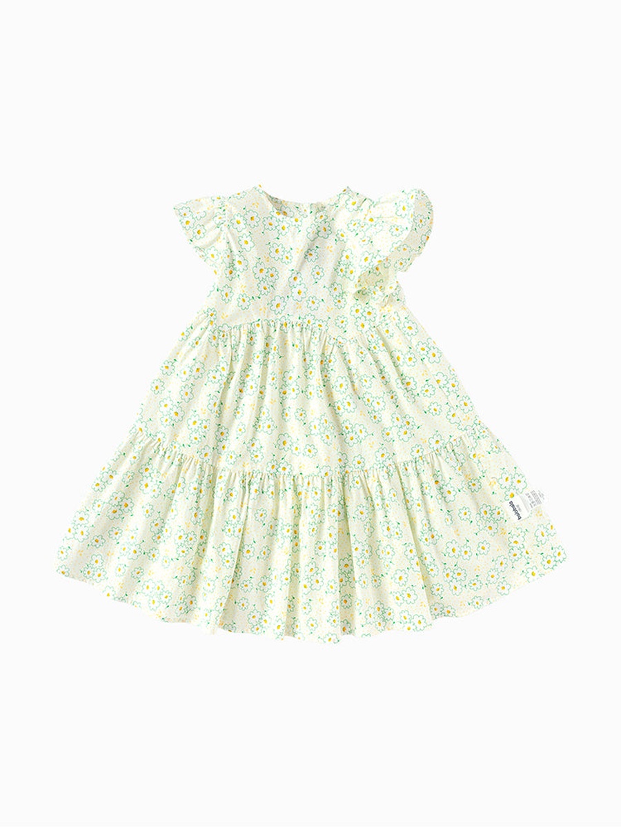 فستان بتطريز