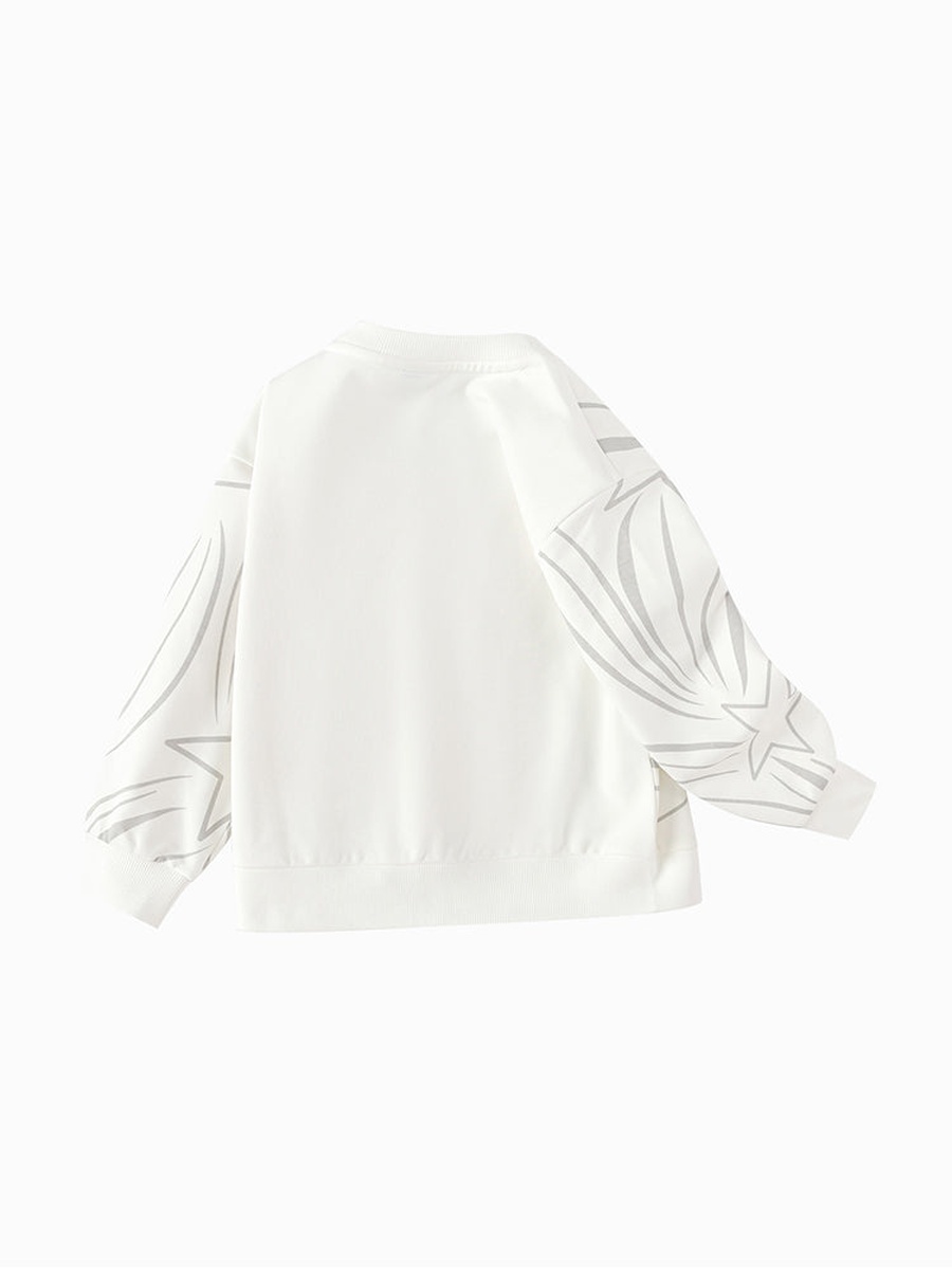 Ultraman Character Print Sweatshirt