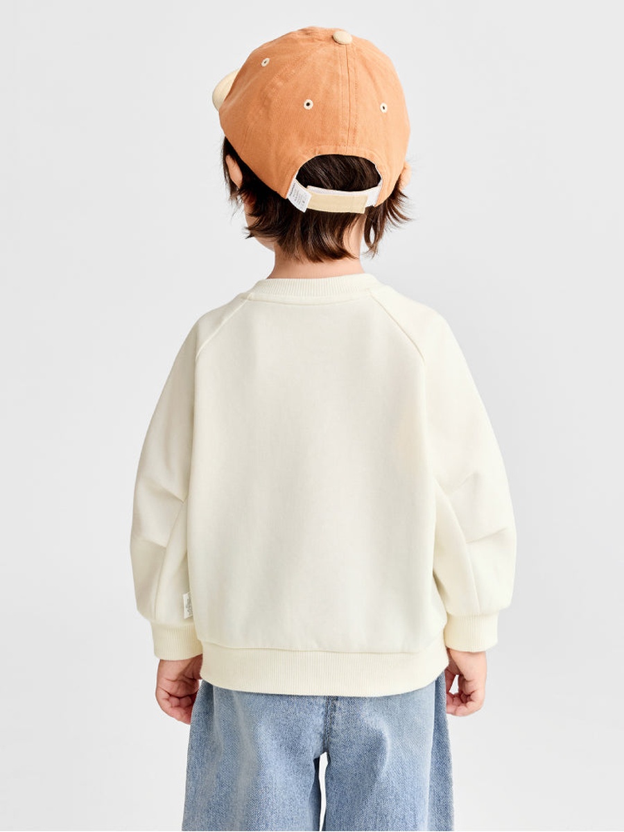 Sweatshirt with Printed Detail