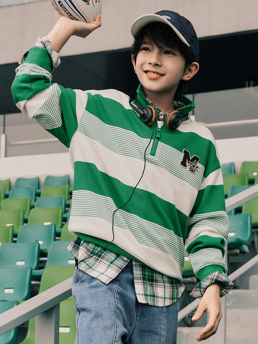 Striped Sweatshirt