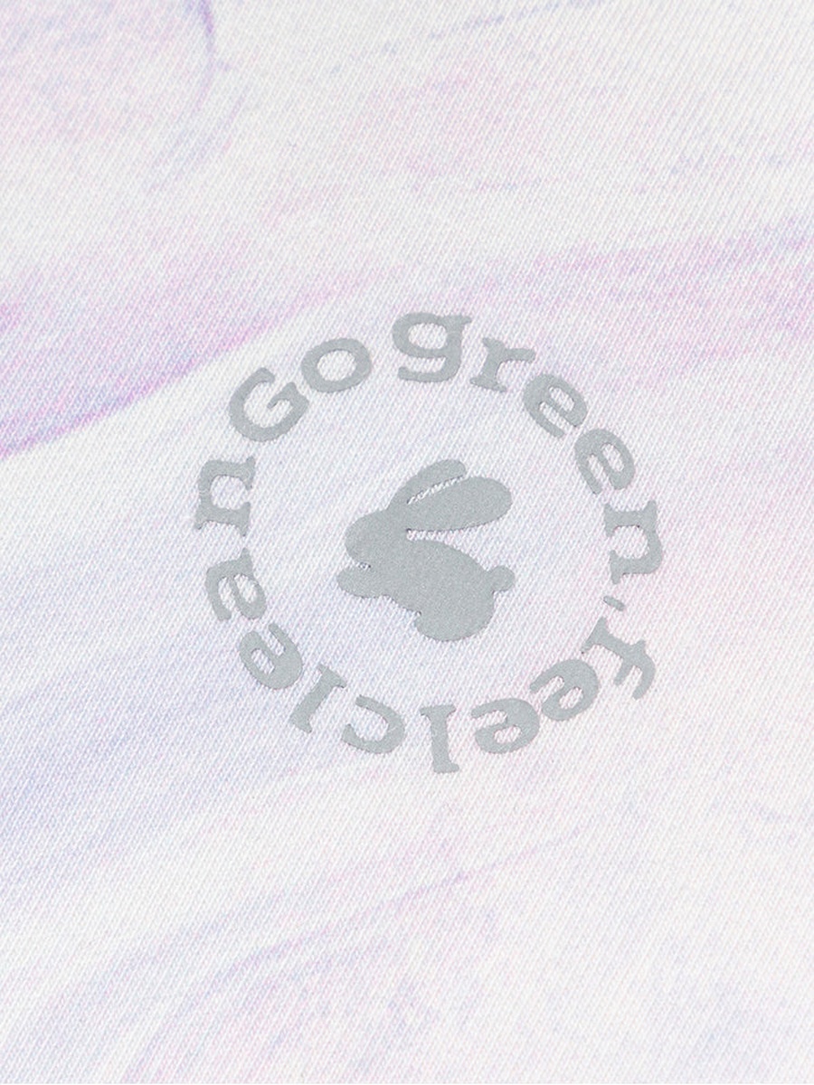 Printed Sweatshirt with Sleeves Lining
