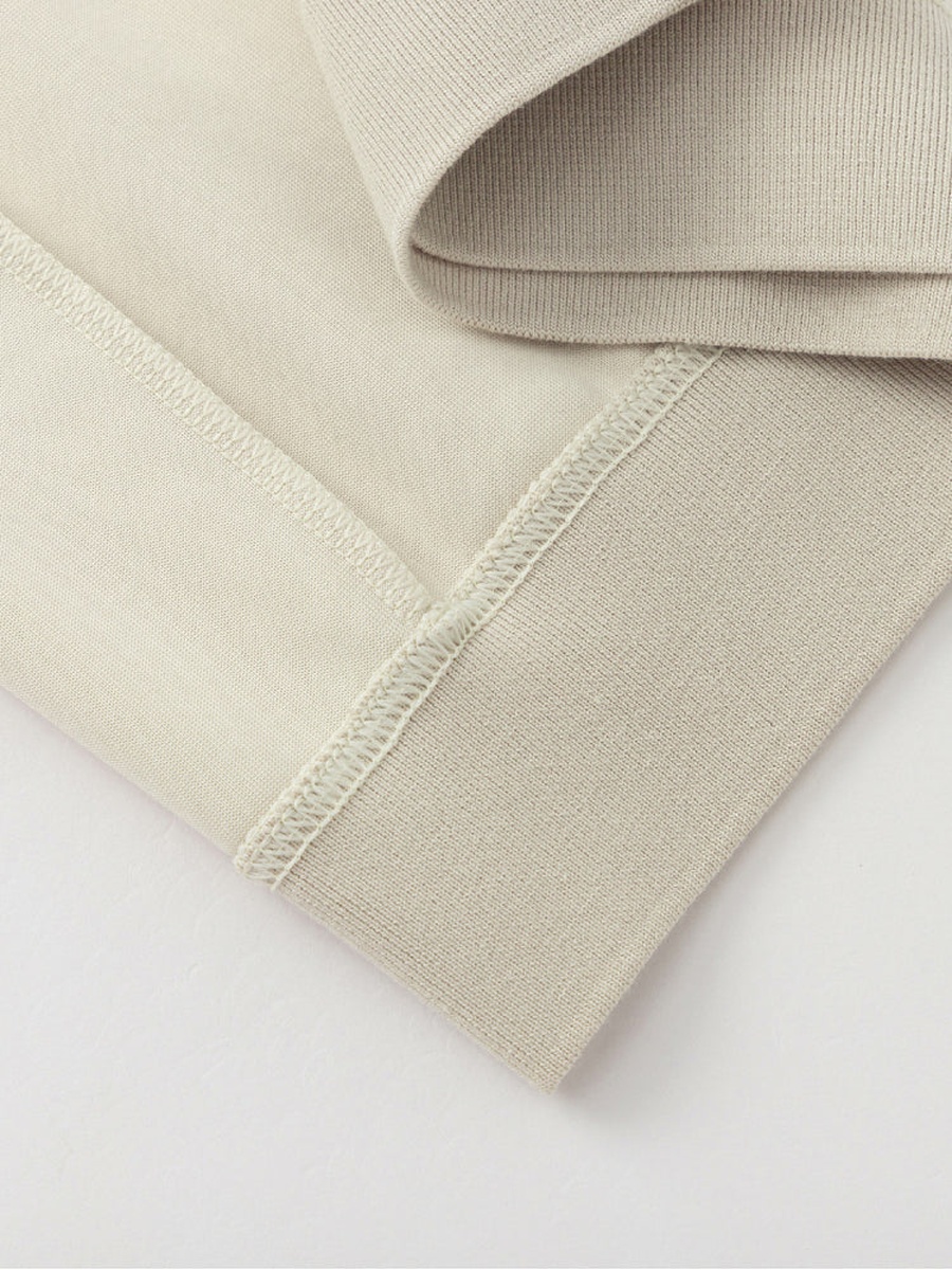 Polo Sweatshirt with Chest Embroidery