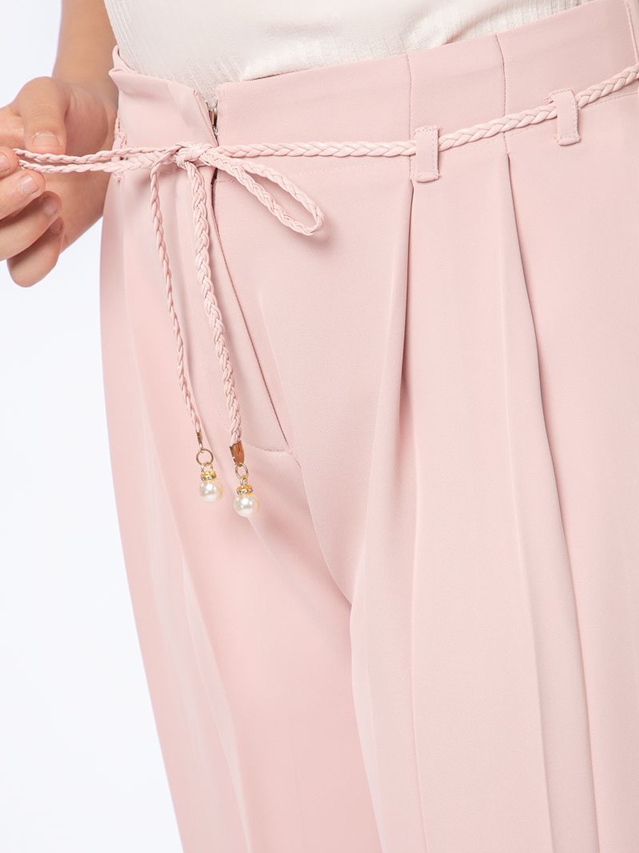 Cropped Flowy Pants