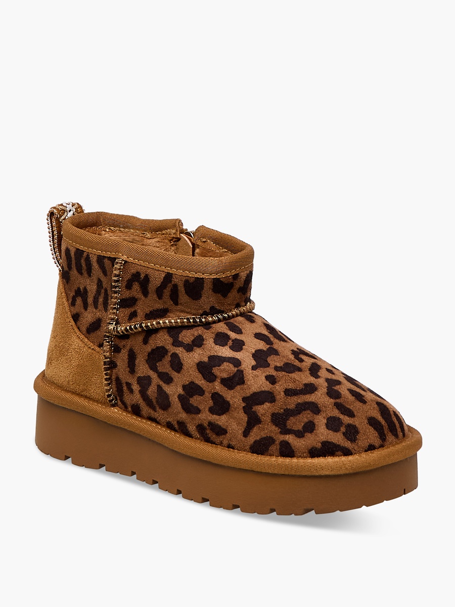 Girls Zip Closure Boots