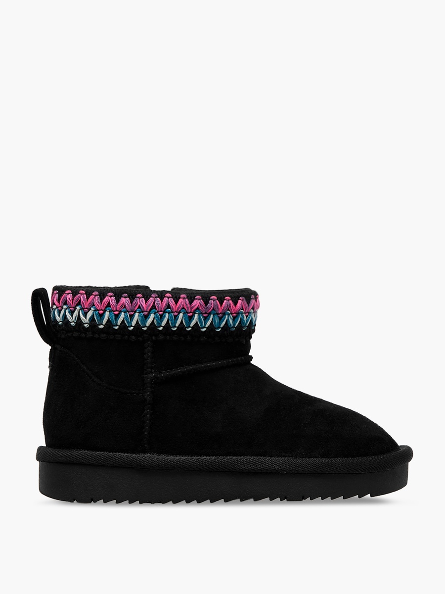 Girls Zip Closure Ankle Boots