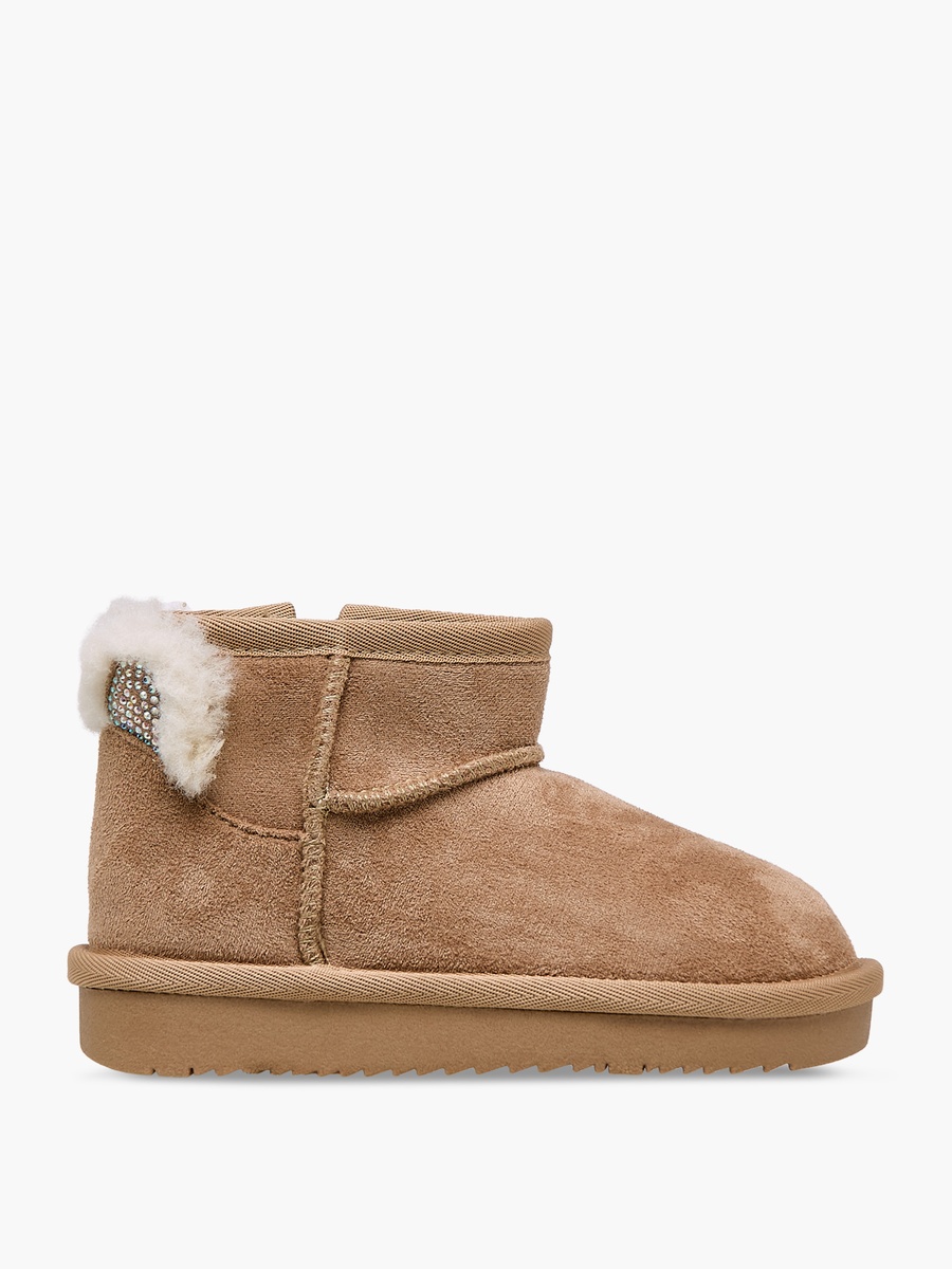 Girls Zip Closure Ankle Boots