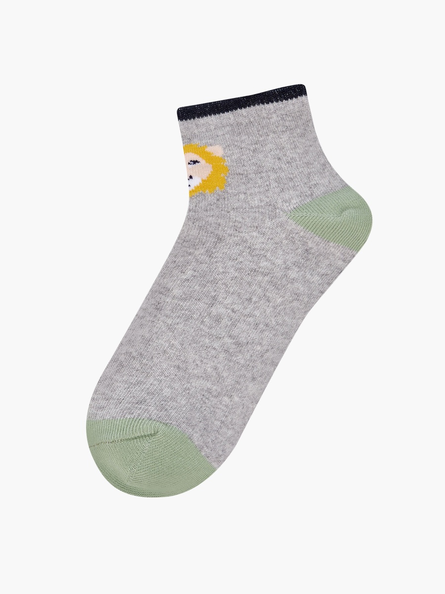 Set of 5 - Boys Socks with Print