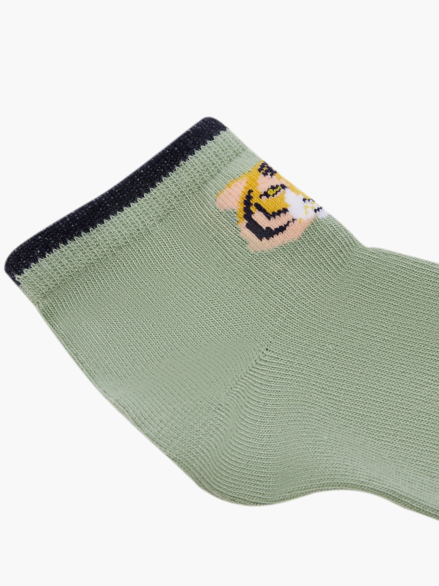 Set of 5 - Boys Socks with Print