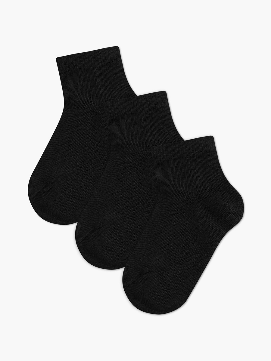 Pack of 3 - Solid Ankle Length Socks