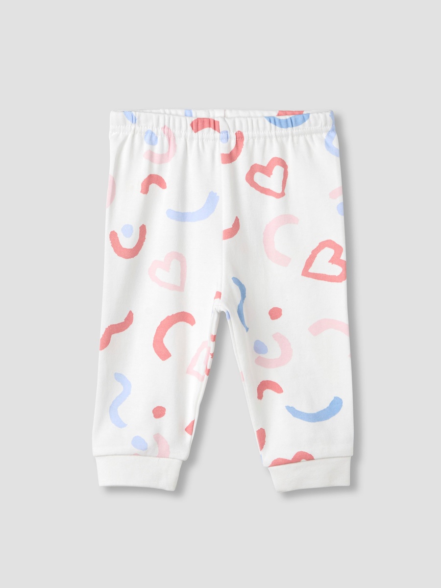 Pack of 2 - Printed Long Sleeve T-Shirts and Pyjamas