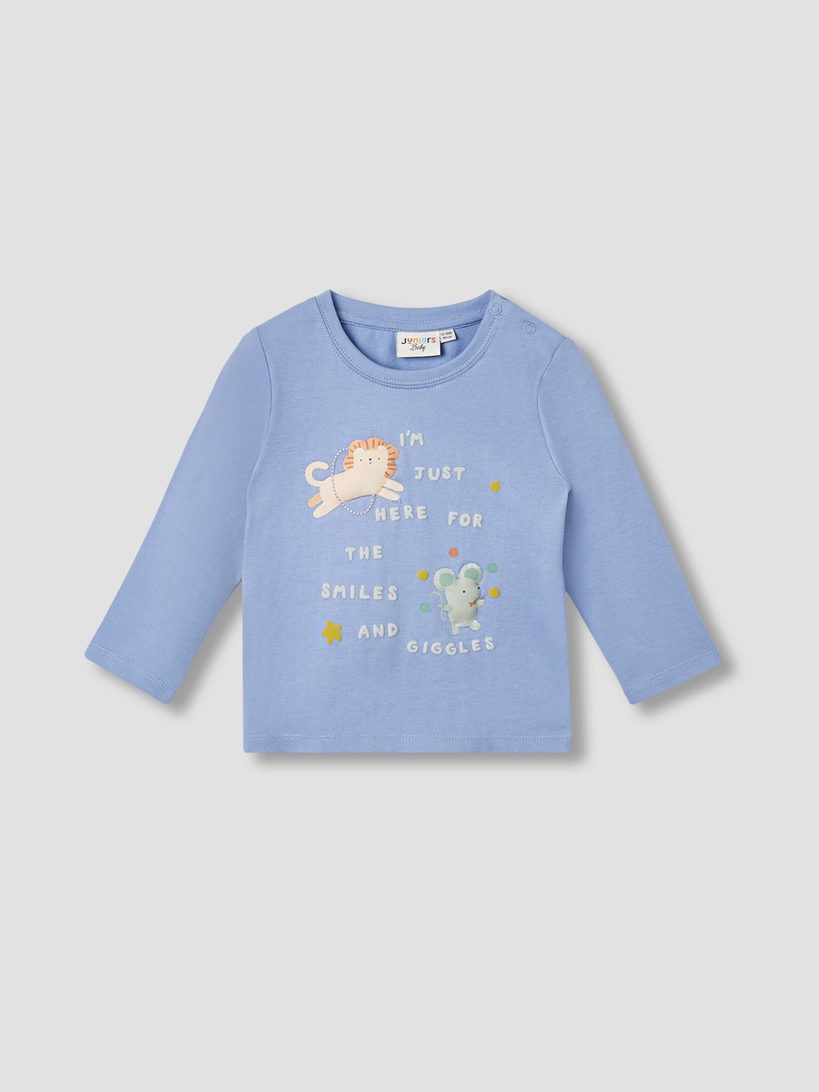 3-Piece Animal Applique T-Shirts and Joggers Set