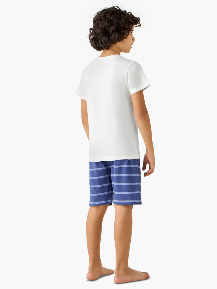 Gaming Controller Print T-Shirt and Shorts Set