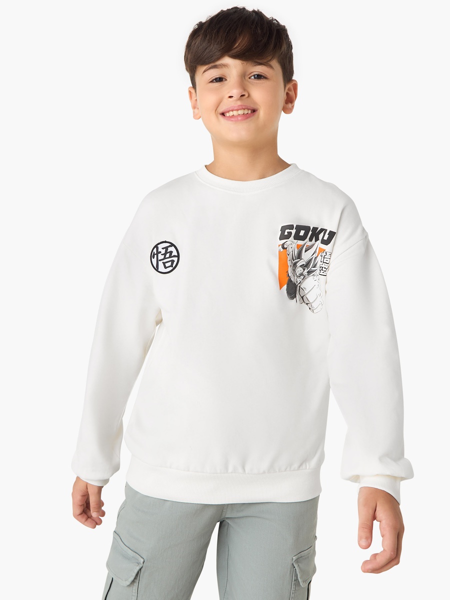 Spacetoon Dragon Ball Z Print Sweatshirt