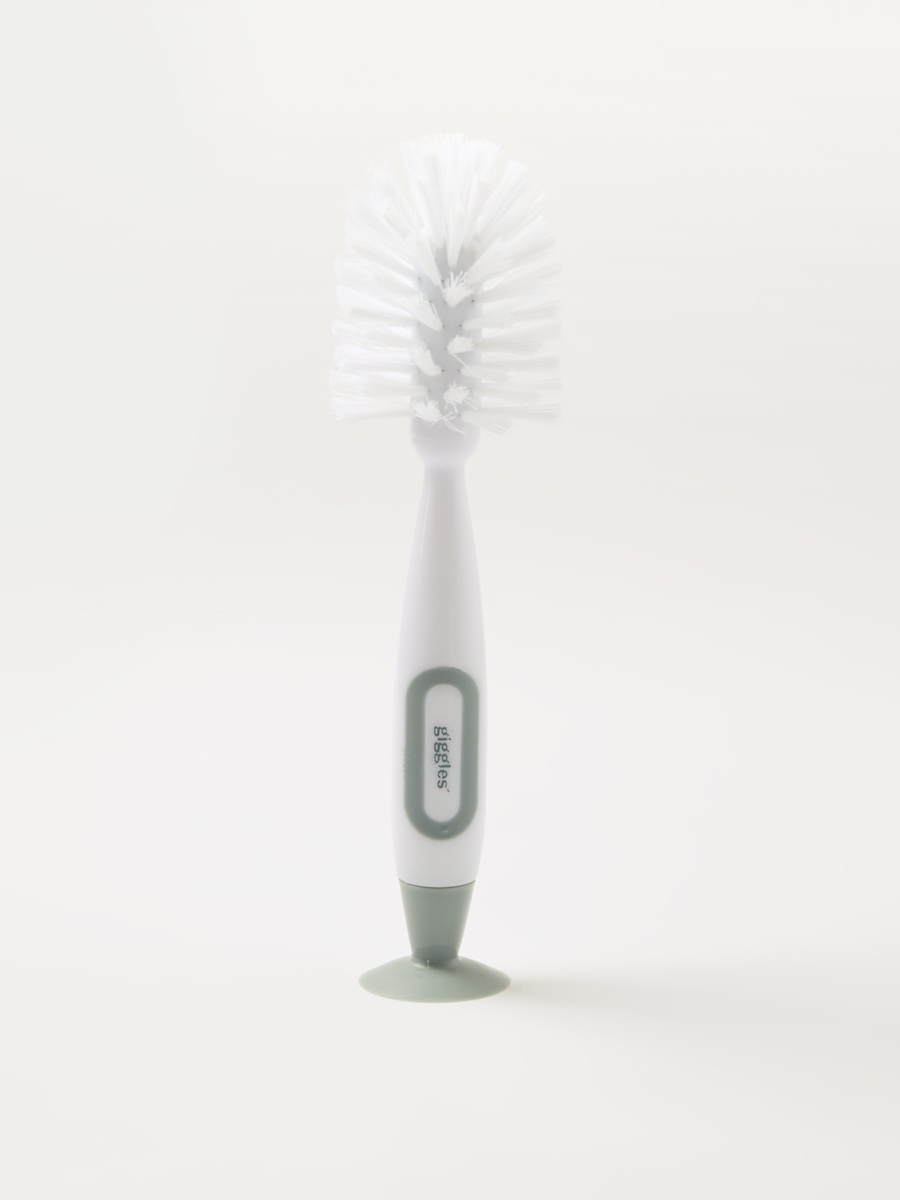 Bottle and Nipple Cleaning Brush with Suction Base