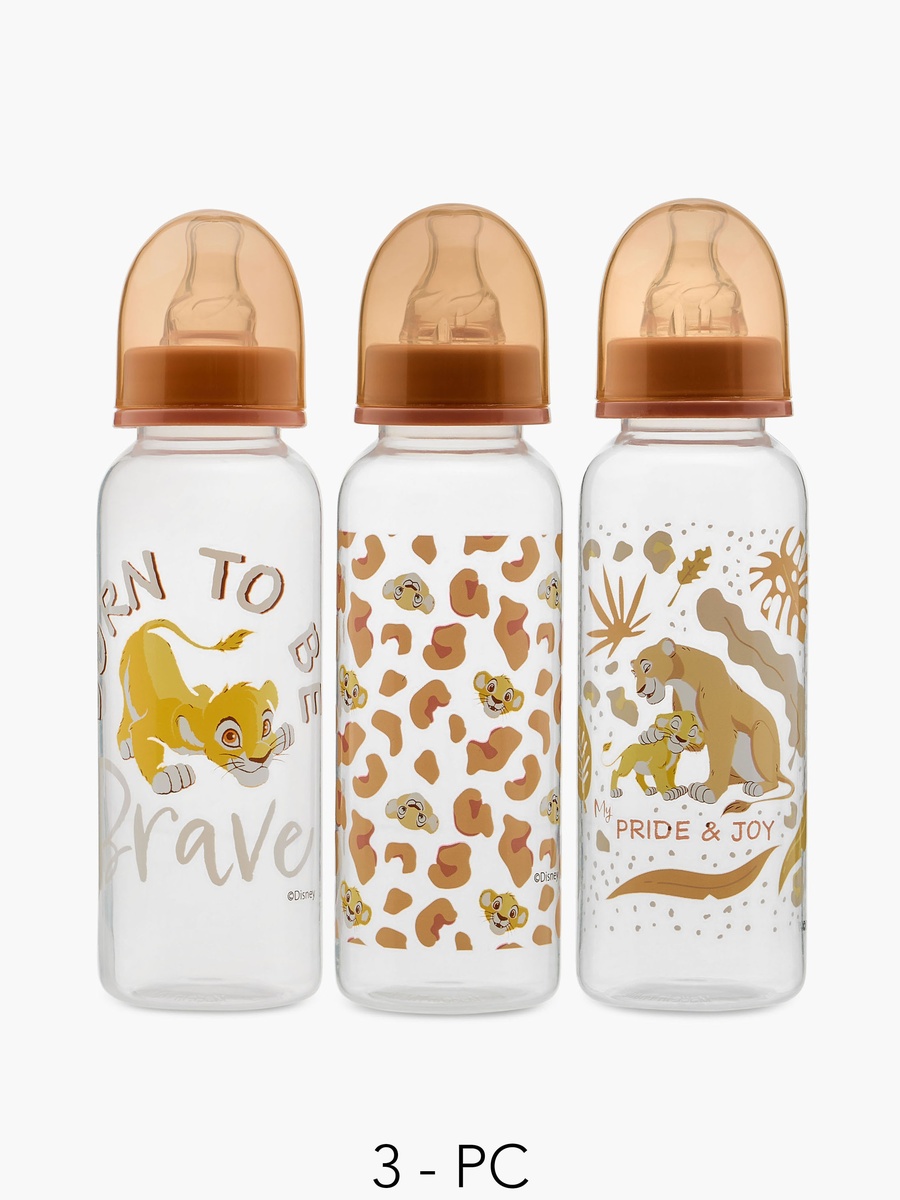 3-Piece Mickey and Friends Print Feeding Bottle Set