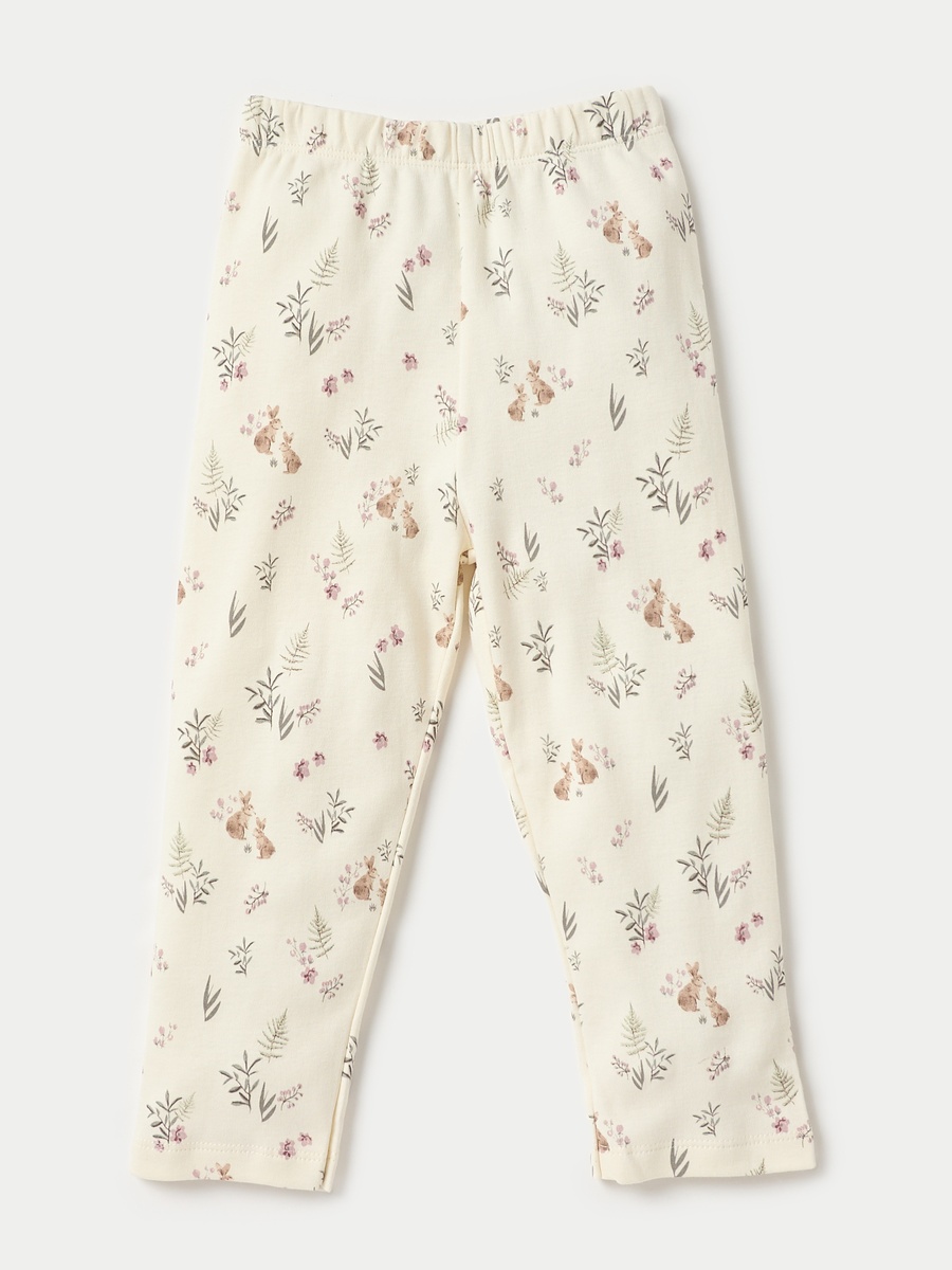 All-Over Botanical Print Shirt and Pyjama Set