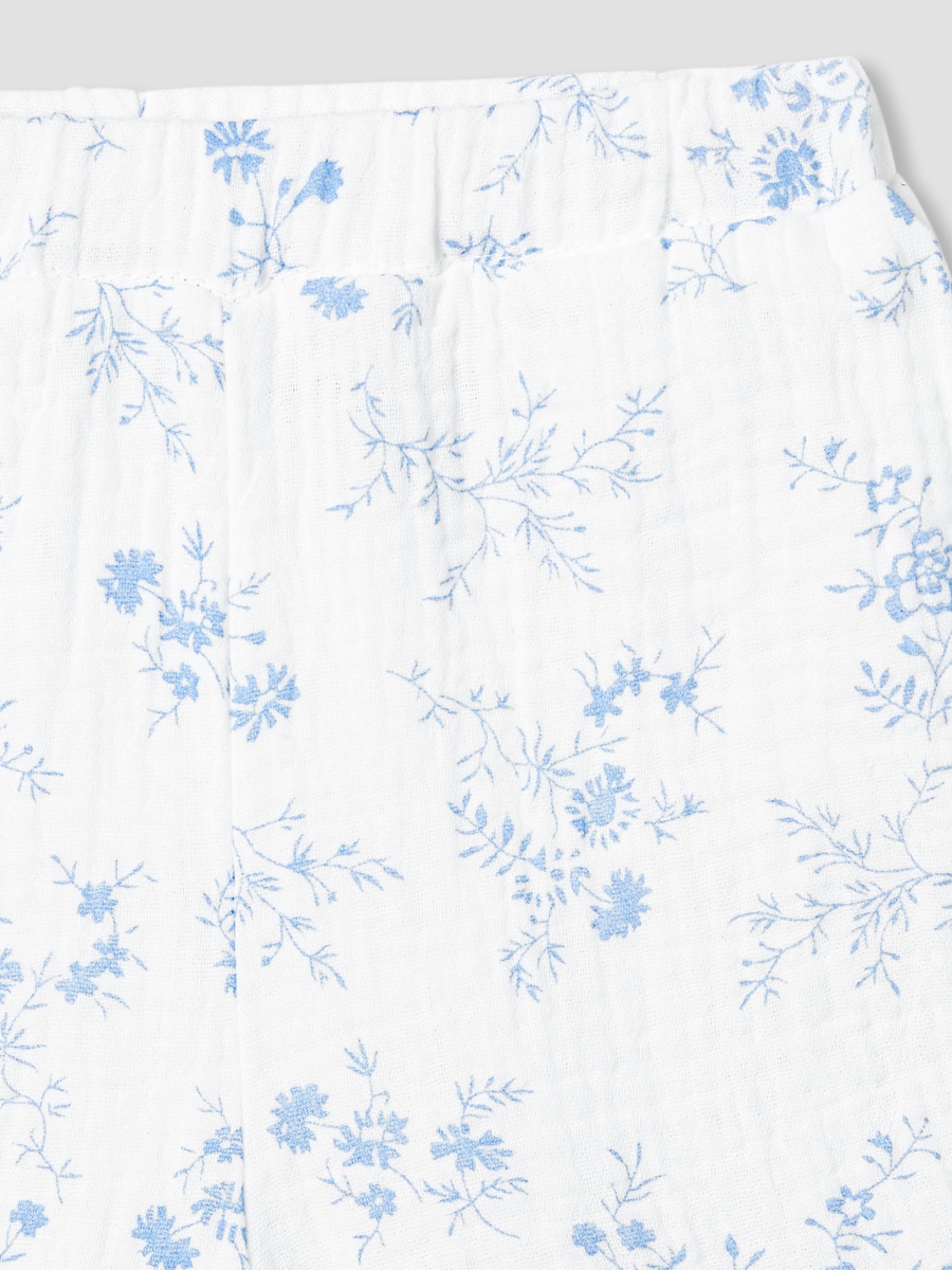 Cotton Printed Shirt and Shorts Set