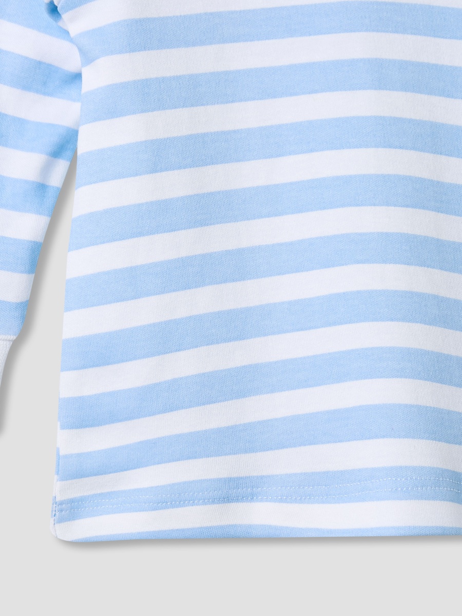 Striped Top and Pyjama Set
