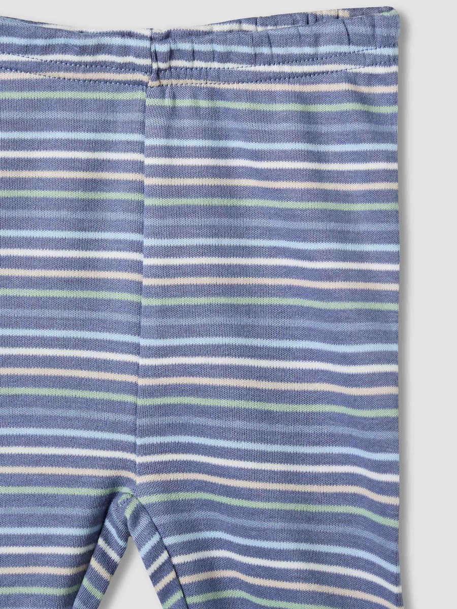Striped Top and Pyjama Set