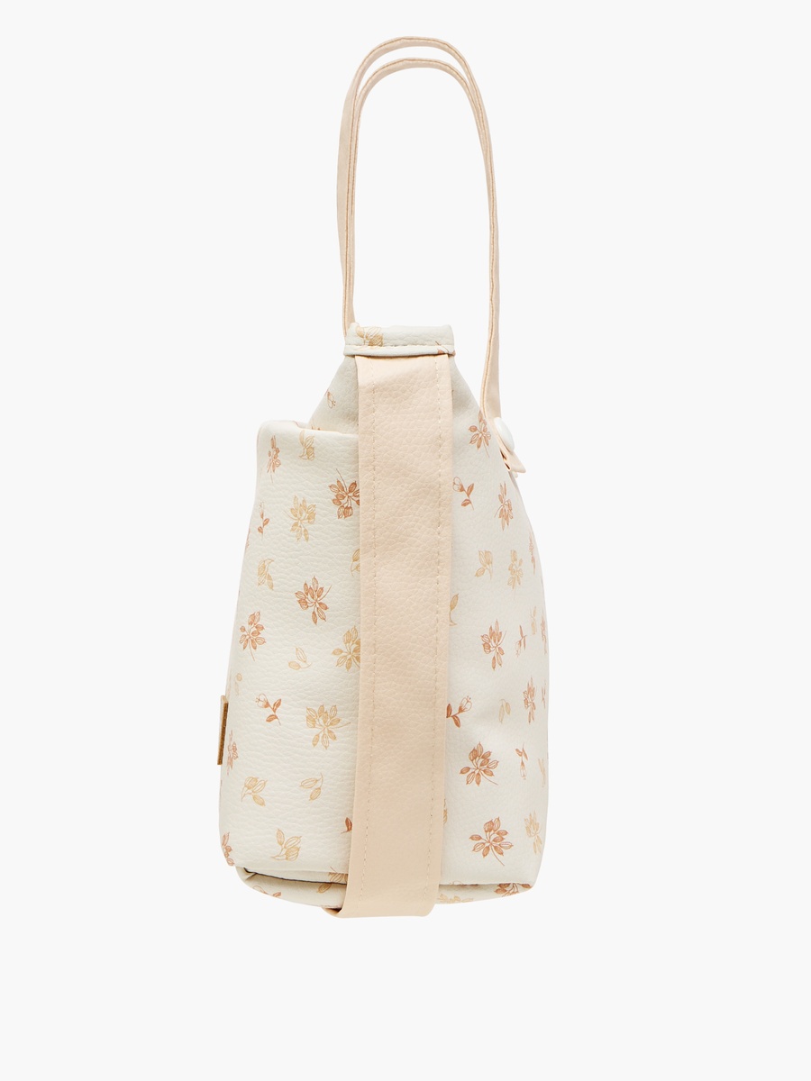 Cambrass Floral Print Diaper Bag with Zip Closure