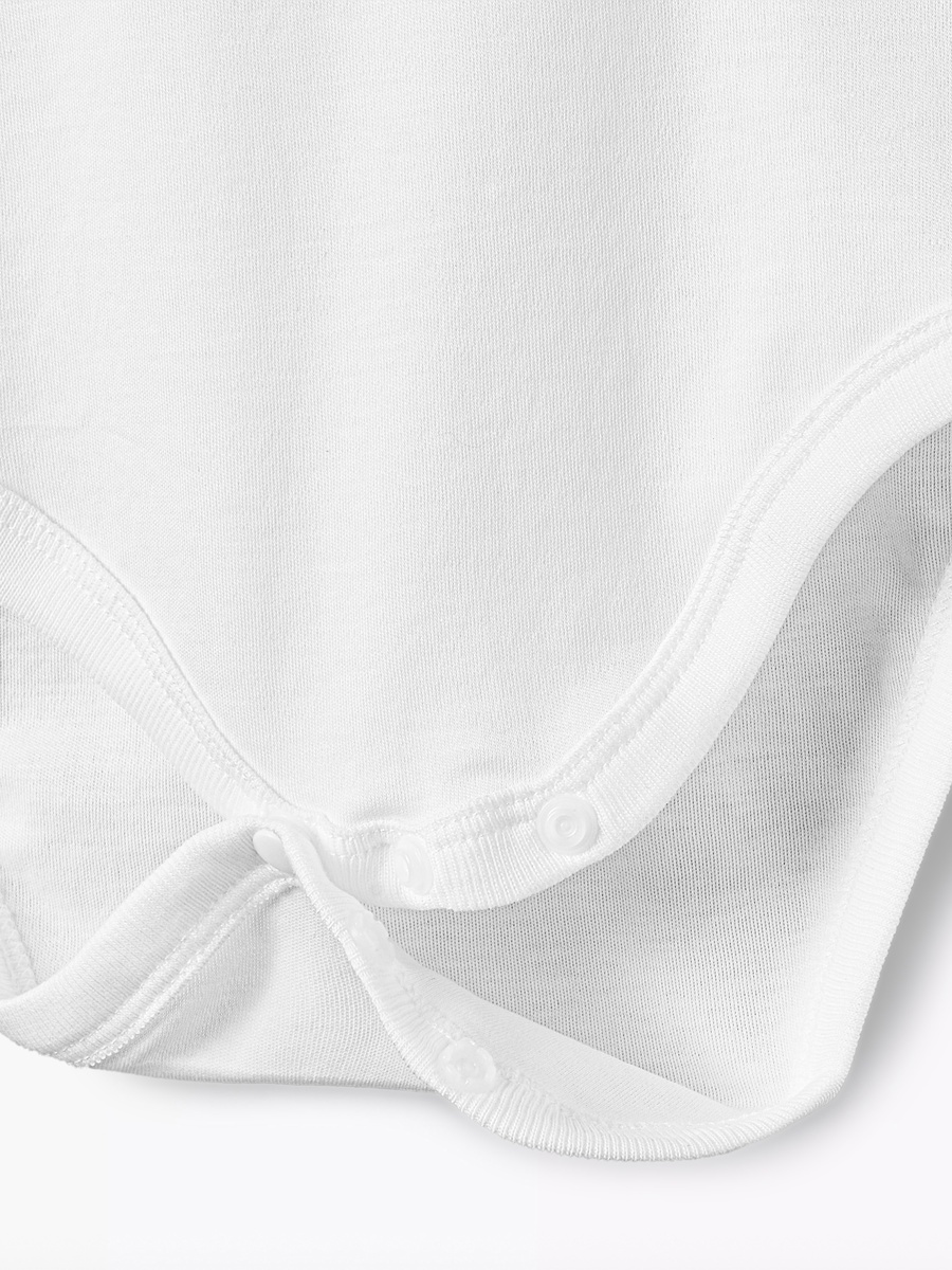 Pack of 7 - Solid Sleeveless Bodysuit with Snap Button Closure