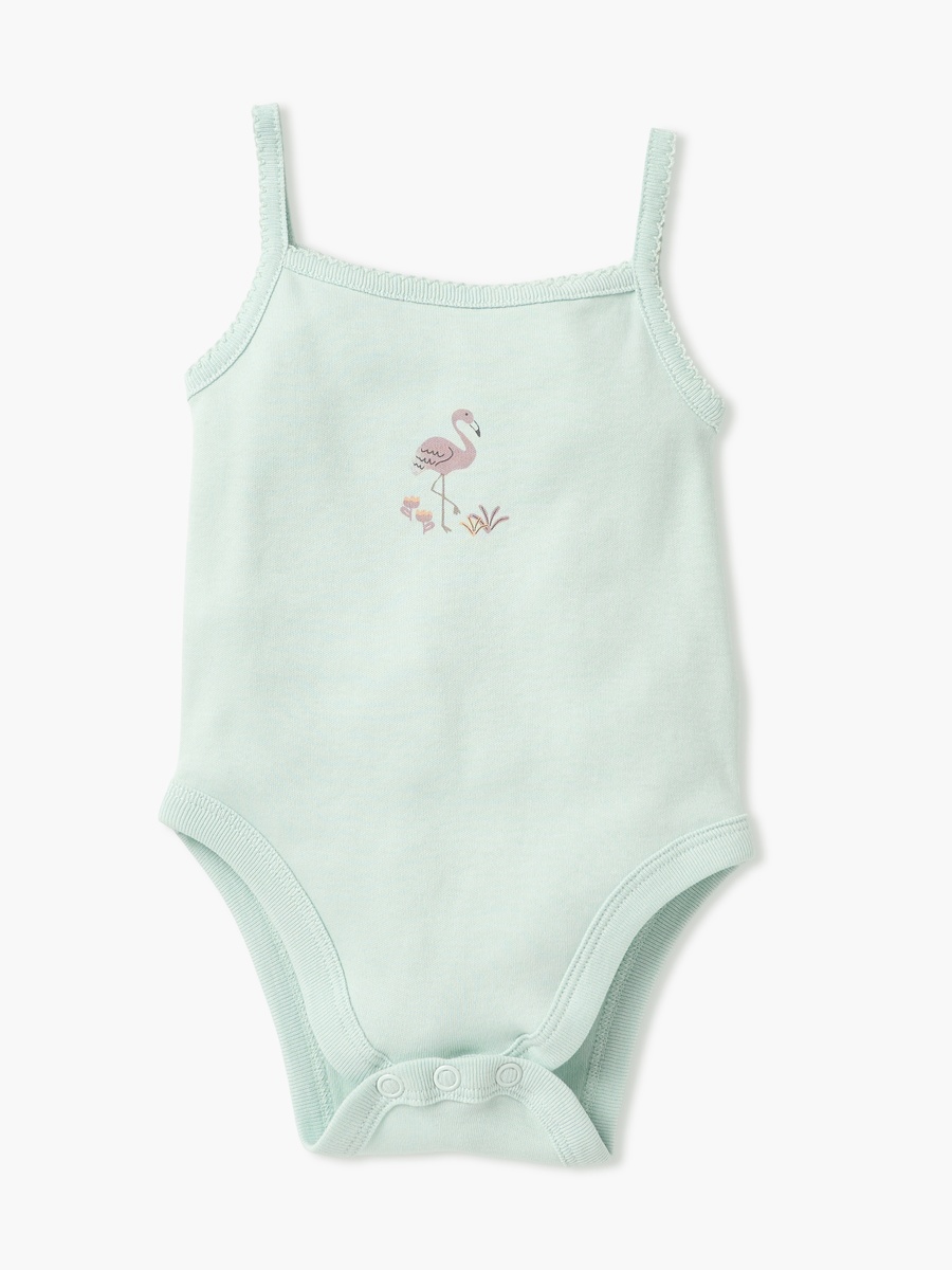 Pack of 2 - Printed Sleeveless Bodysuit