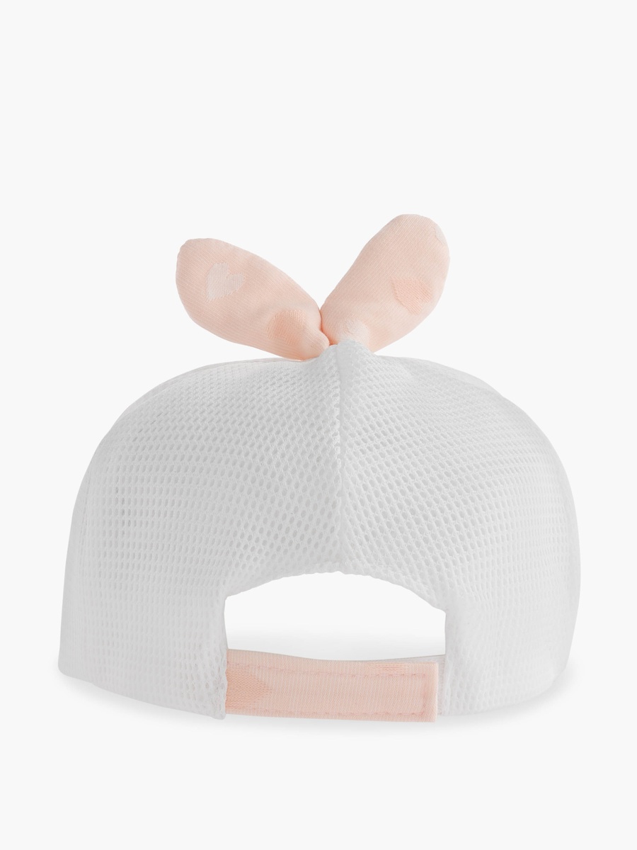 Juniors Bunny Ear Cap with Hook and Loop Strap Closure