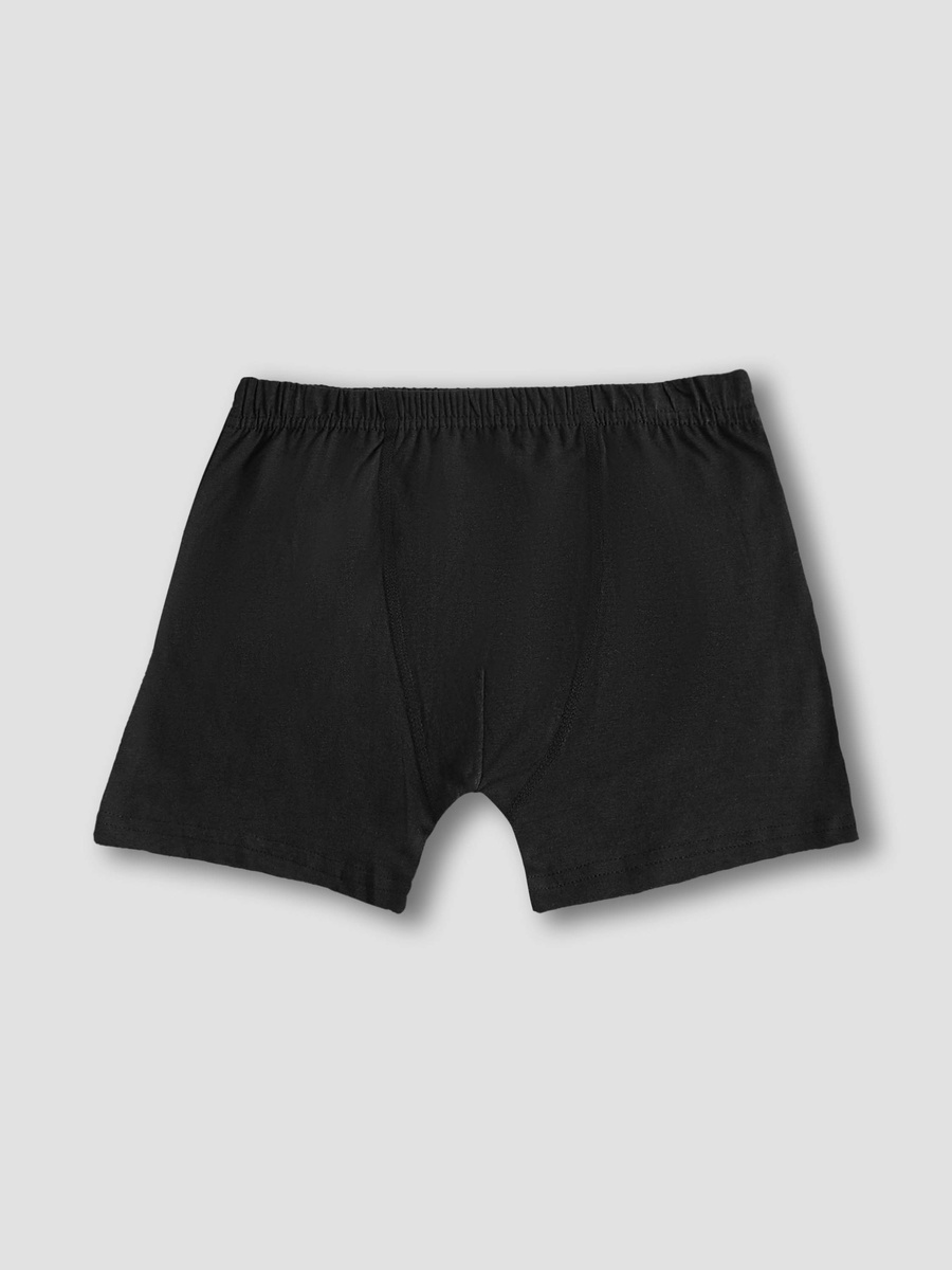 Pack of 3 - Solid Boxers with Elasticated Waistband
