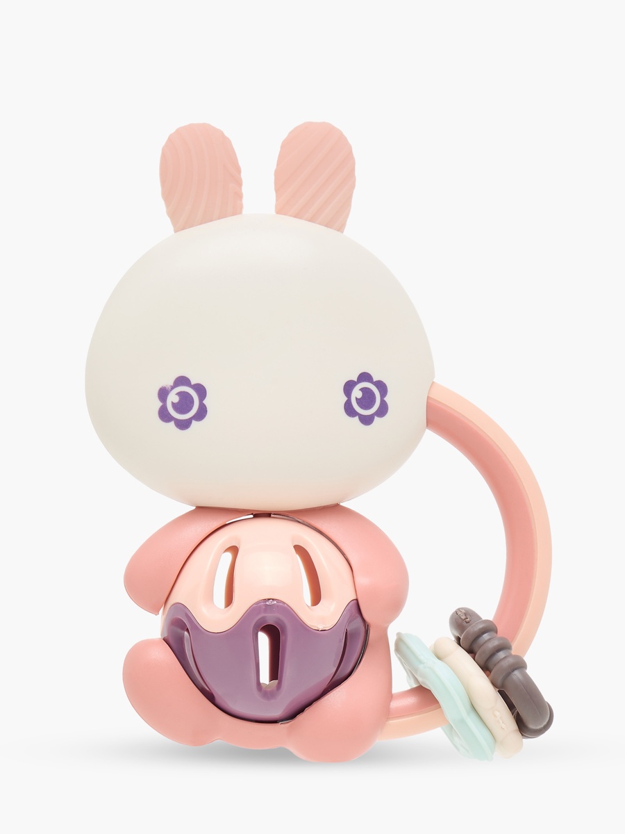 Juniors Bunny Sensory Teething Rattle