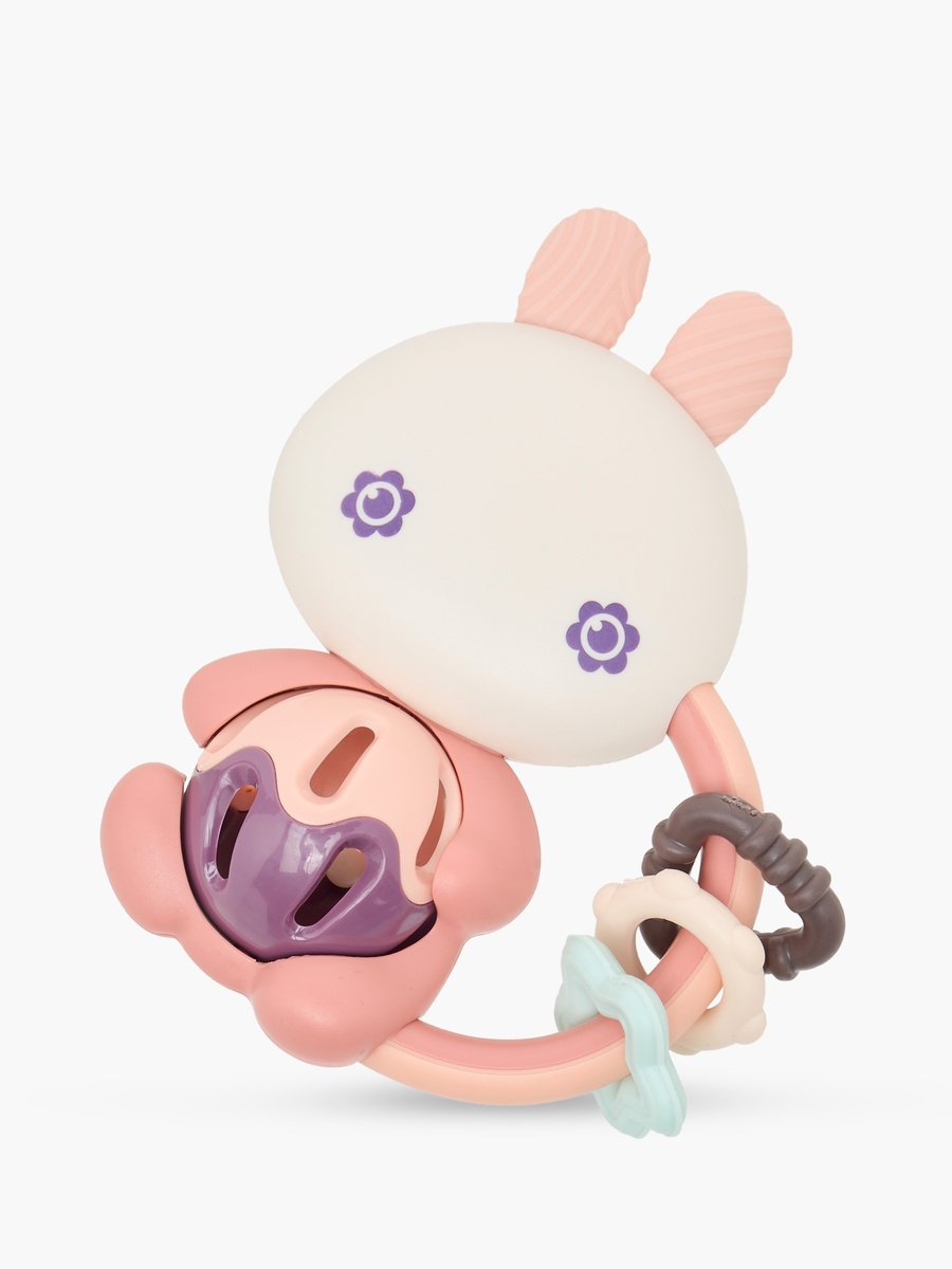 Juniors Bunny Sensory Teething Rattle