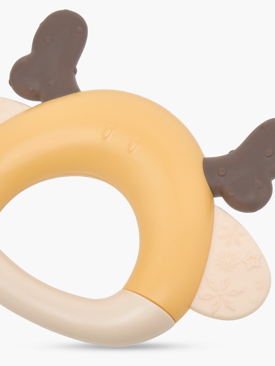 Juniors Reindeer Horn Sensory Teething Rattle