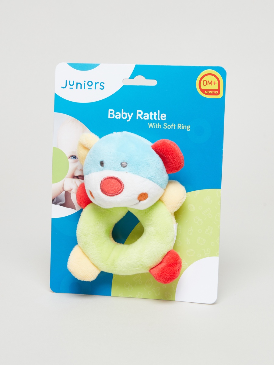 Juniors Plush Ring Rattle