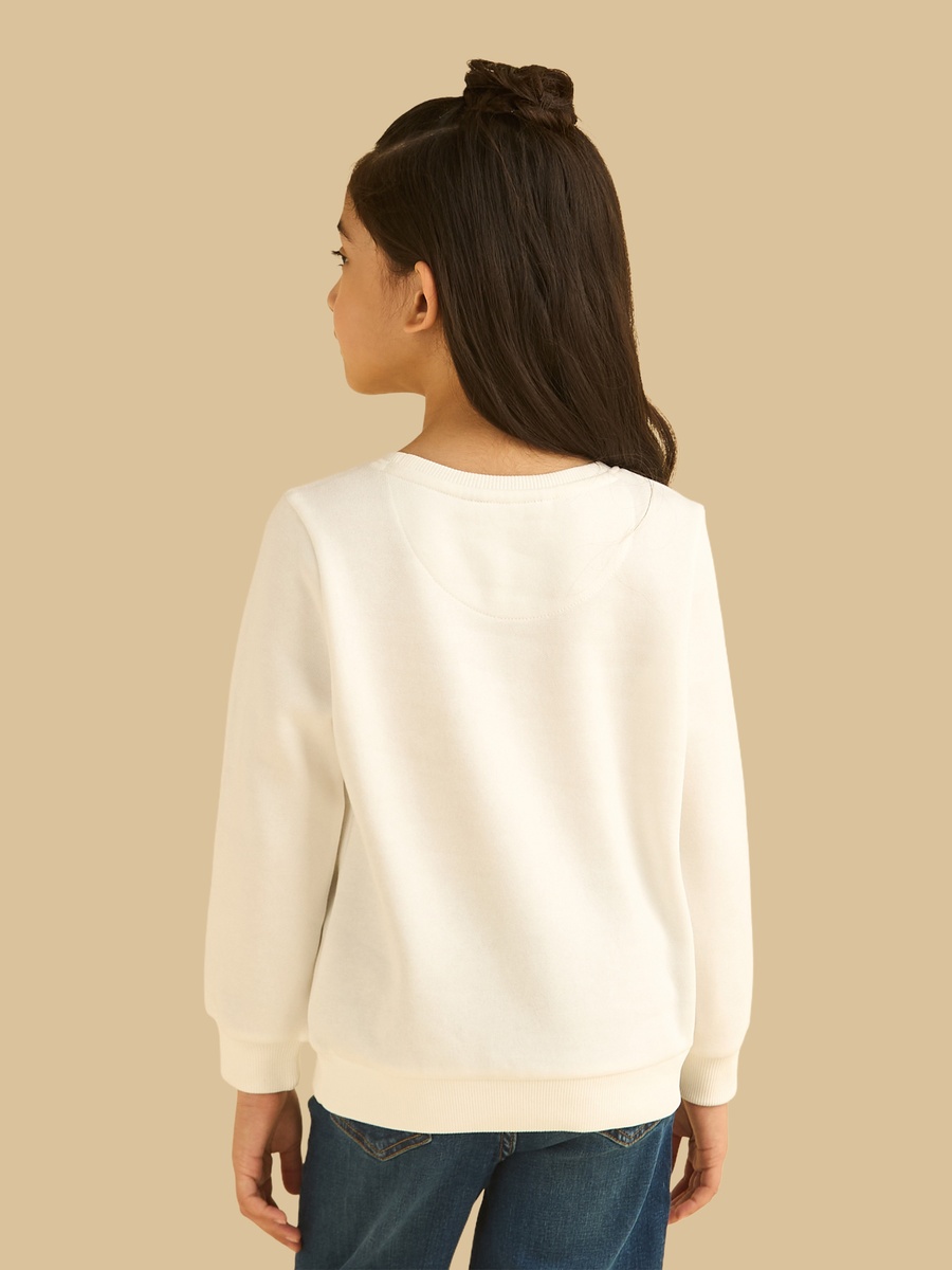 Varsity Print Sweatshirt
